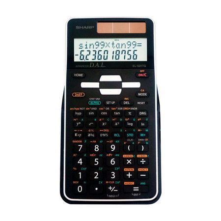 SHARP Calculator Science Blk EL531TGBBW